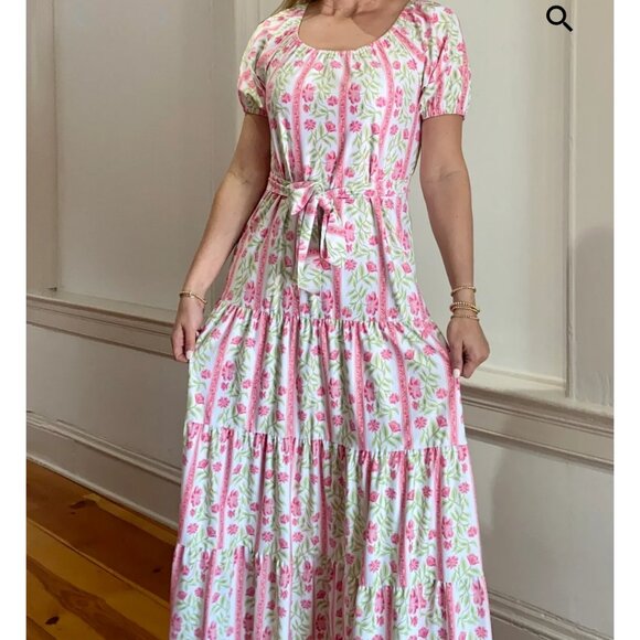 Smith & Quinn Dresses & Skirts - Smith & Quinn The Jude Tiered Maxi In Sorbet Garden NEW WITH TAGS SIZE L…